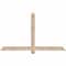 Ekena Millwork Eugene Smooth Timber Gable Bracket, Douglas Fir, 60"W x 35"H x 3 1/2"D x 3 1/2"F, 14/12 Pitch GBW060X35X0404EUG00SDF - alternate 1